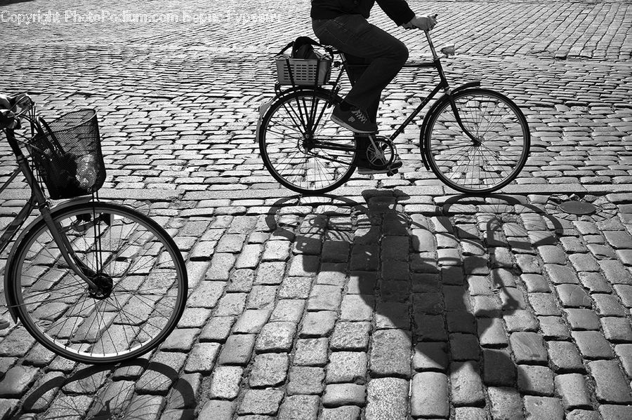 People, Person, Human, Bicycle, Bike, Vehicle, Brick