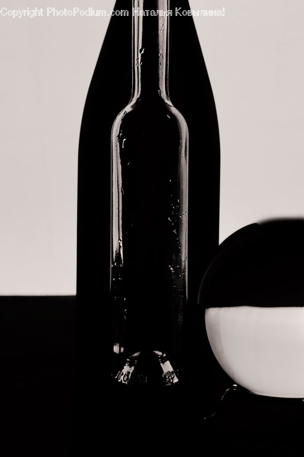 Bottle, Silhouette, Astronomy, Beverage, Wine, Wine Bottle, Nebula