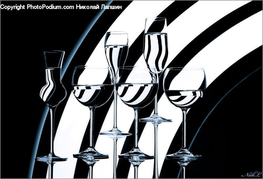 Glass, Beverage, Wine, Wine Glass, Art, Modern Art, Emblem