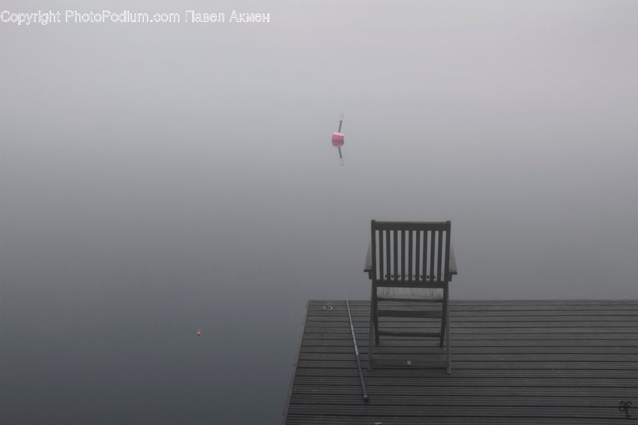 Nature, Chair, Furniture, Fog, Weather