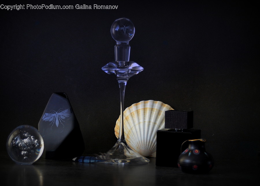 Glass, Lamp, Goblet, Crystal, Animal
