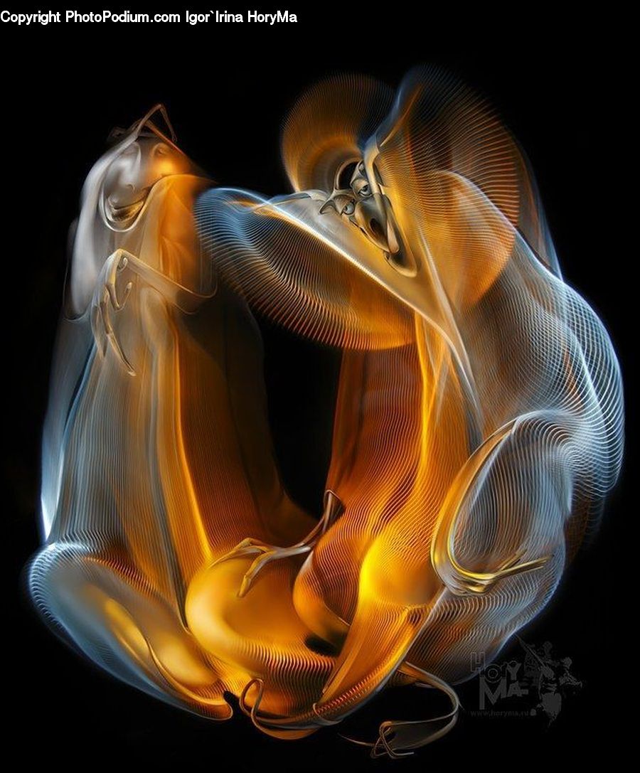 People, Person, Human, Fire, Light, Fractal