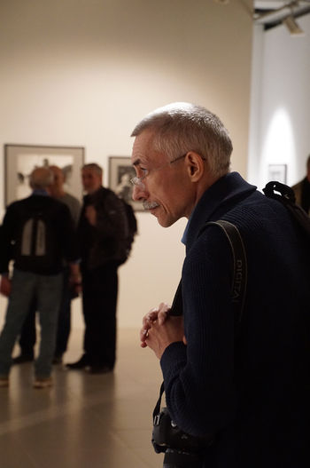 Открытие выставки фоторепортера АПН Юрия Абрамочкина