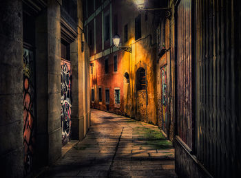 Ночные улицы Барселоны...