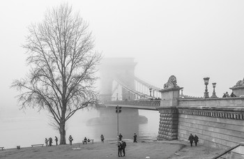 В Будапеште туман