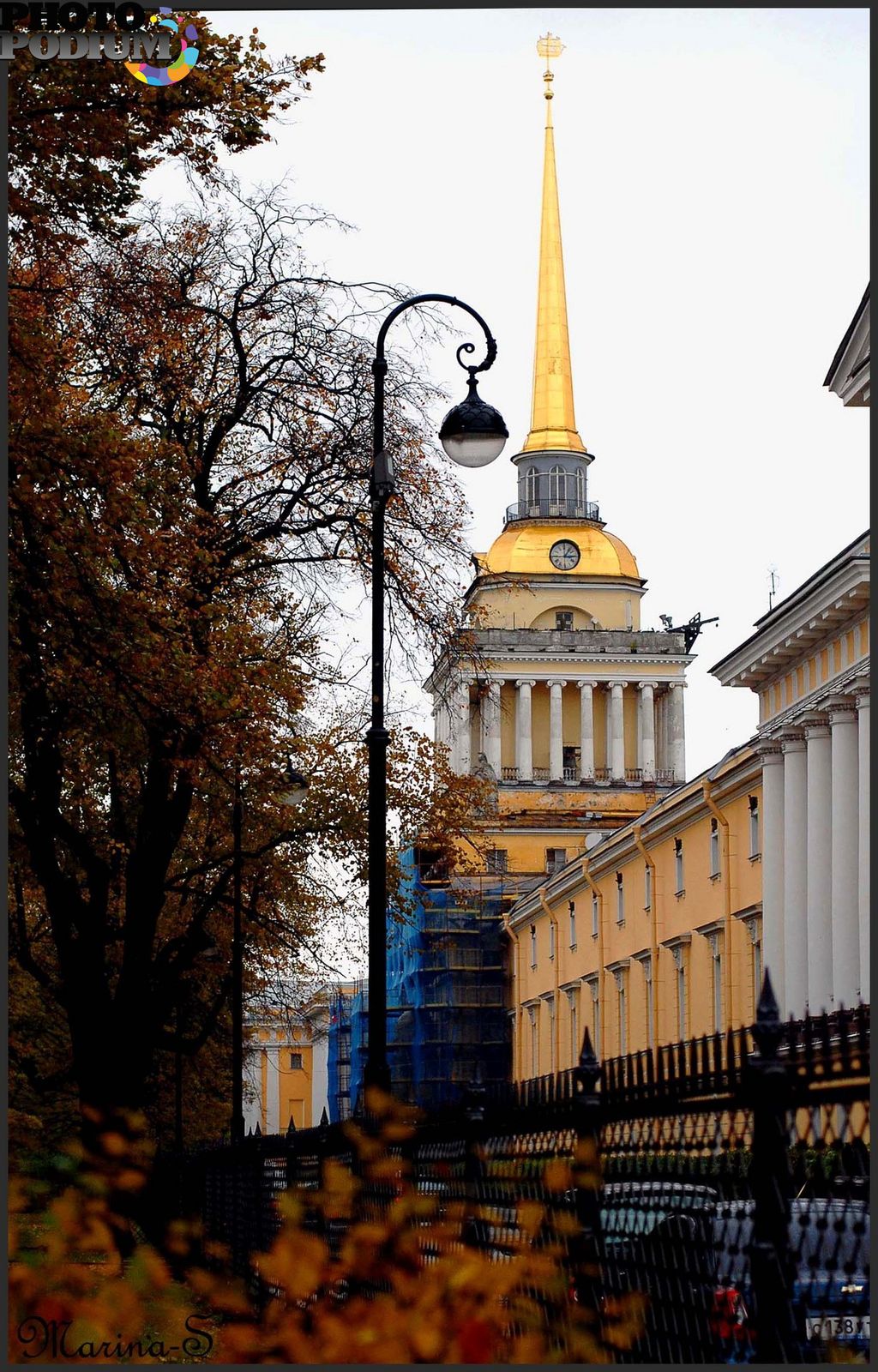 александровский сад санкт петербург зимой