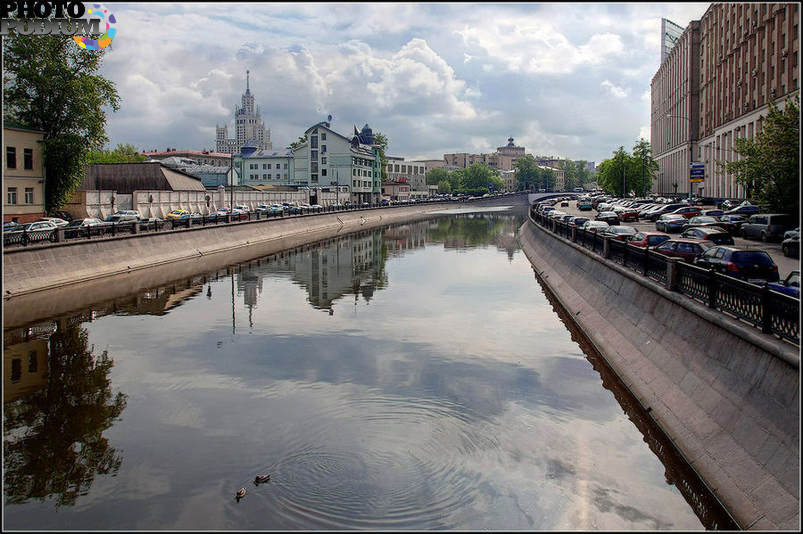 весна в городе москва