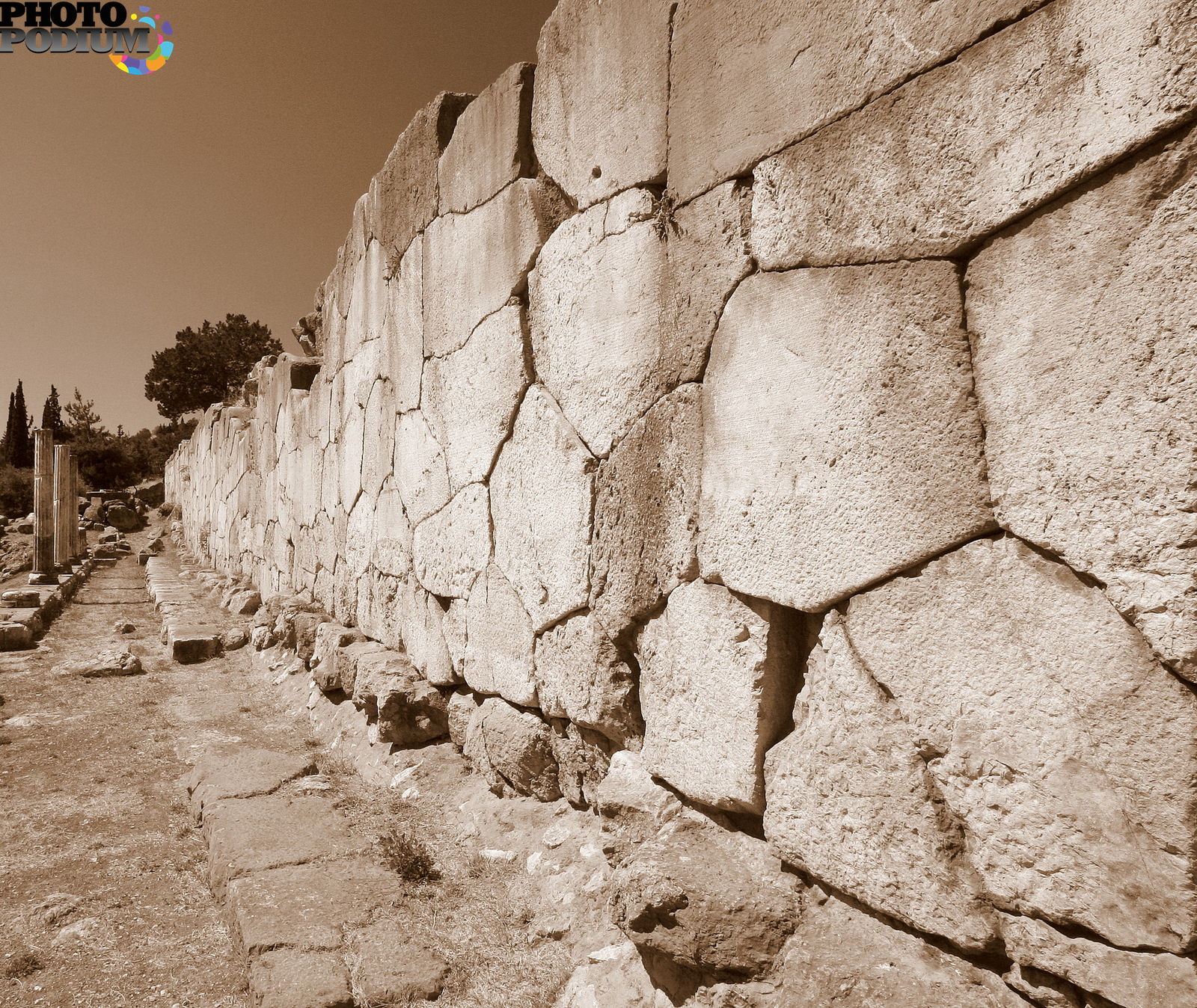 Стена в древности