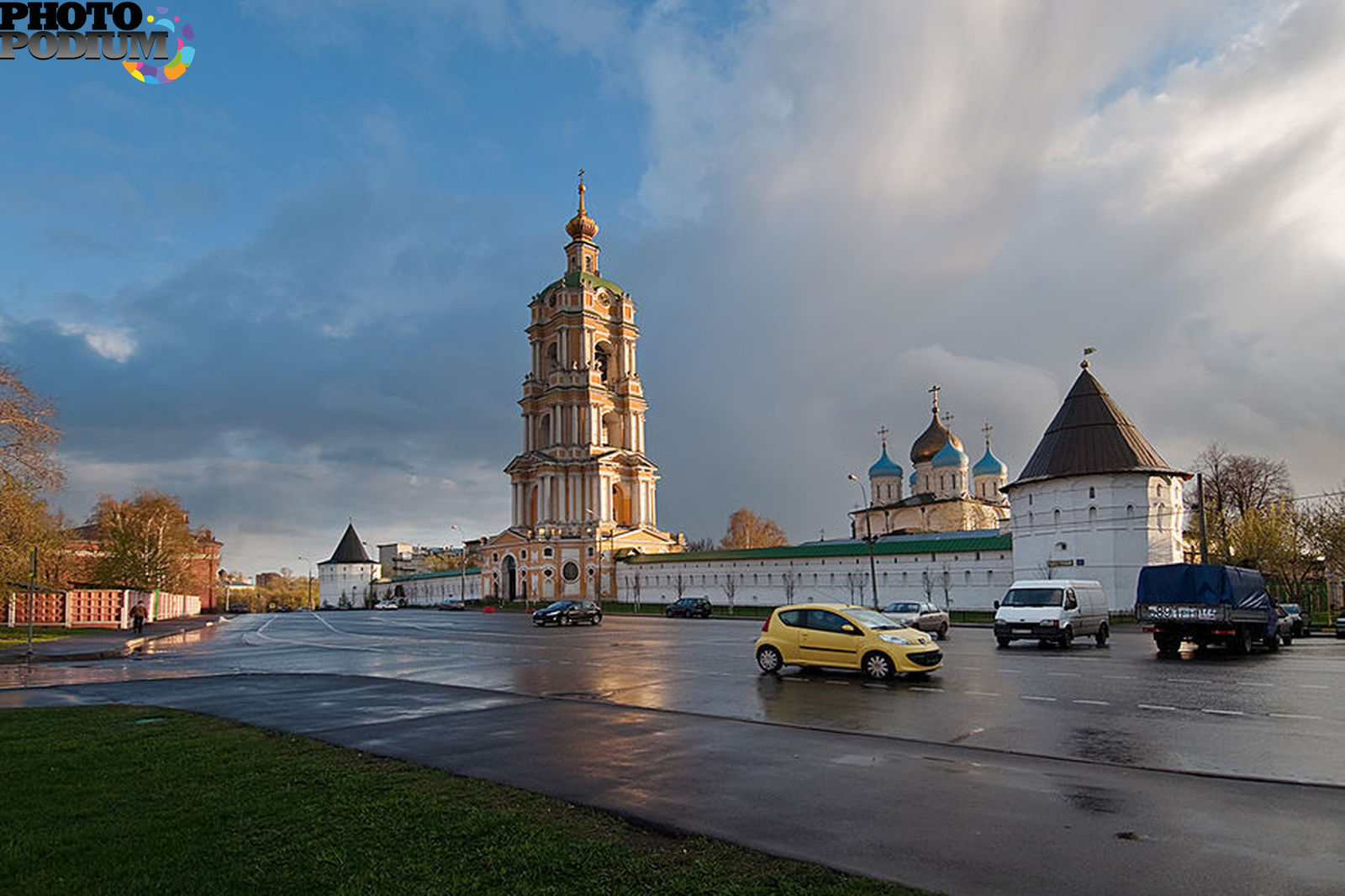 Новоспасский монастырь территория