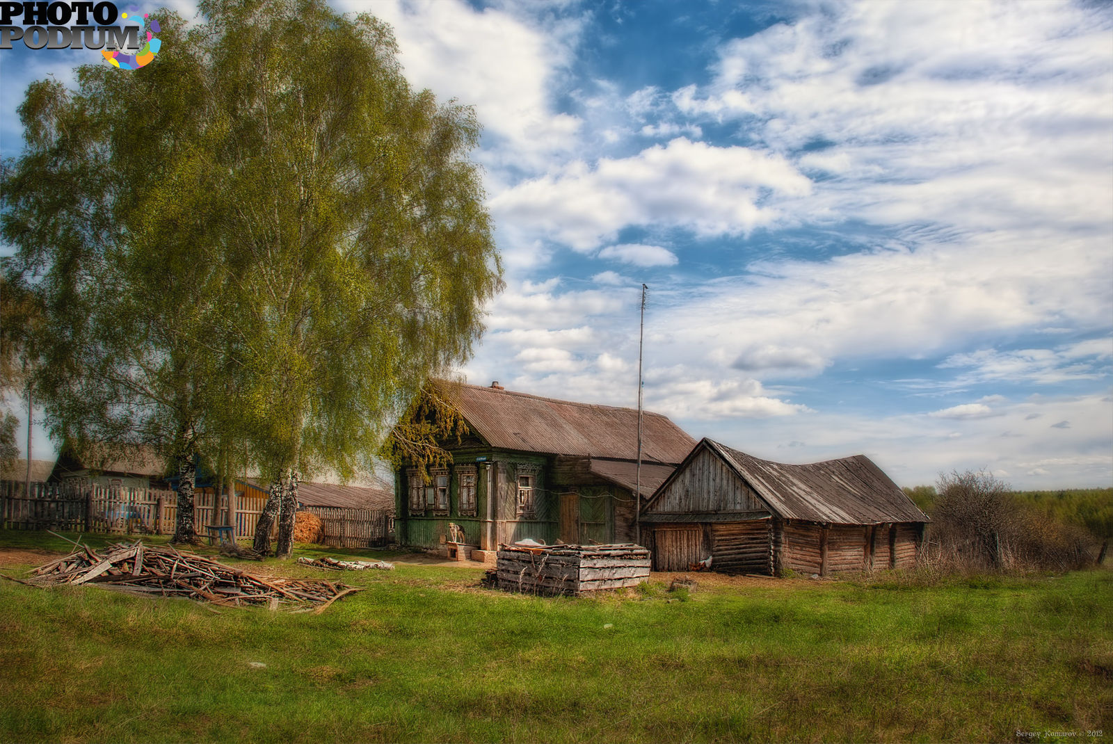 Фото деревни май