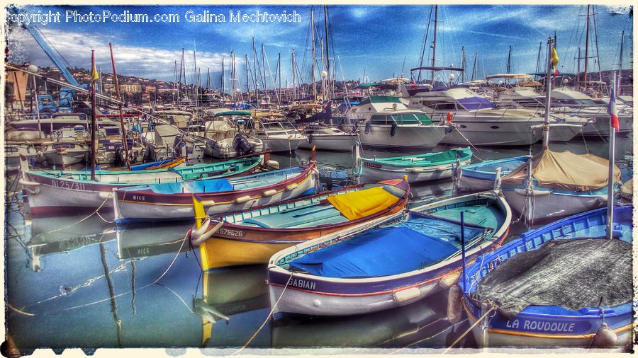 Boat, Watercraft, Yacht, Dinghy, Dock, Port, Waterfront