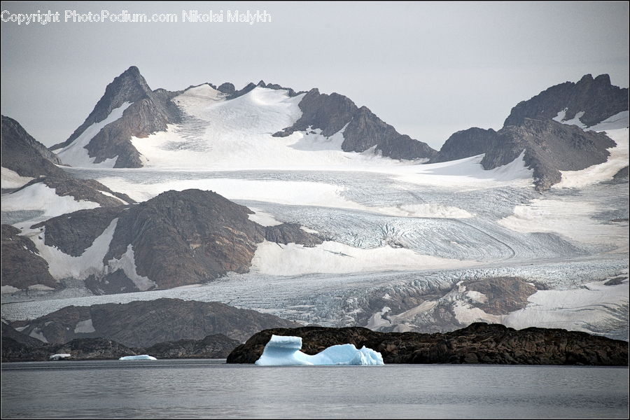 Arctic, Glacier, Ice, Mountain, Outdoors, Snow, Alps