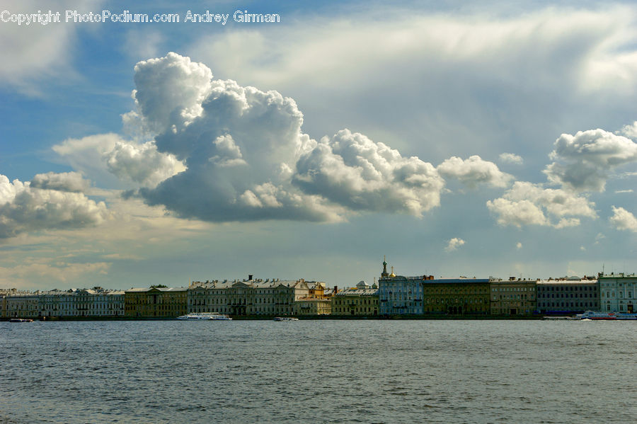 Azure Sky, Cloud, Outdoors, Sky, Cumulus, Architecture, Castle