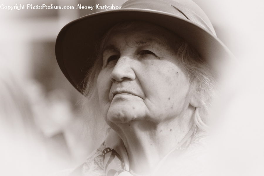 People, Person, Human, Face, Portrait, Hat