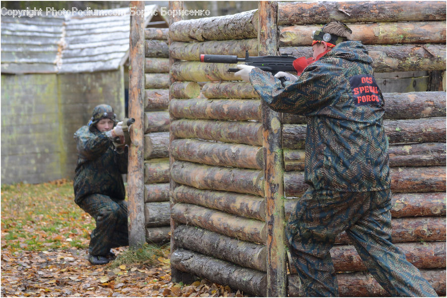 People, Person, Human, Paintball, Weapon, Construction, Rock