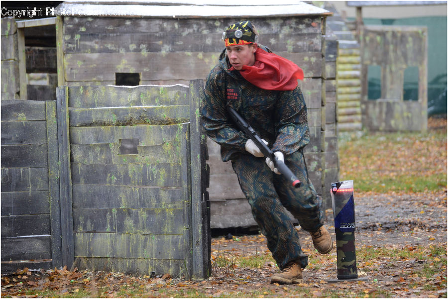 Paintball, People, Person, Human