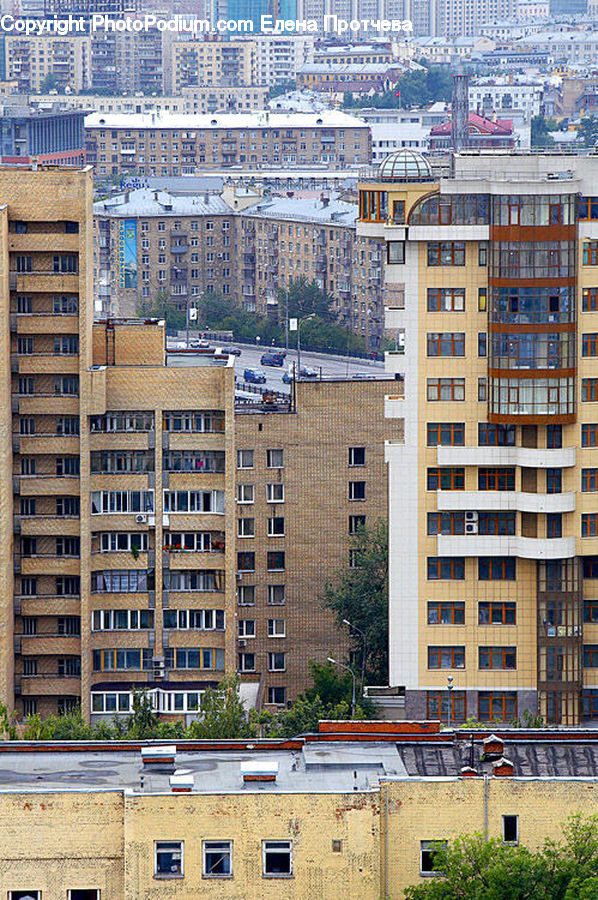 Apartment Building, Building, High Rise, Housing, City, Downtown, Urban