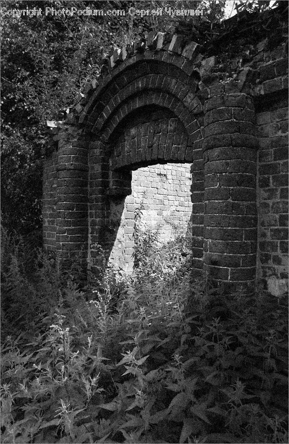 Brick, Tomb, Ruins