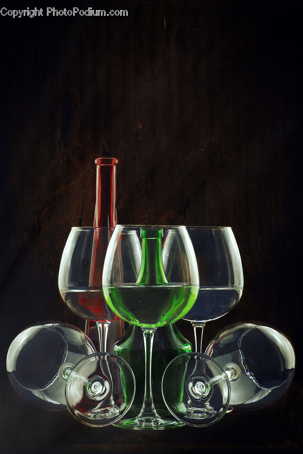 Glass, Goblet, Emblem, Logo