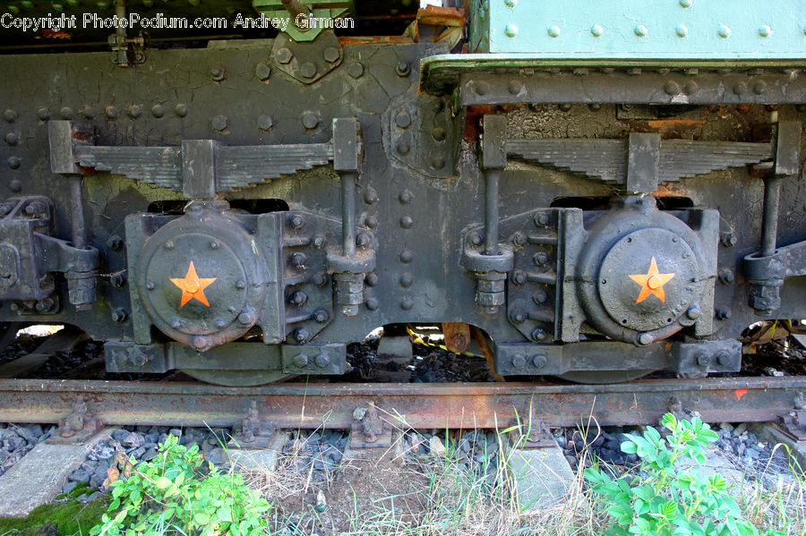 Anvil, Freight Car, Shipping Container, Vehicle, Engine, Machine, Motor