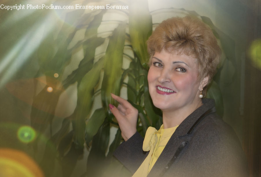 People, Person, Human, Plant, Potted Plant, Face, Portrait