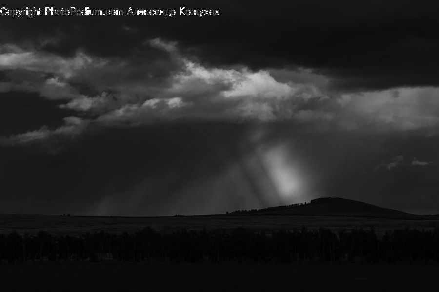 Outdoors, Storm, Weather, Thunderstorm, Flare, Light, Sunlight