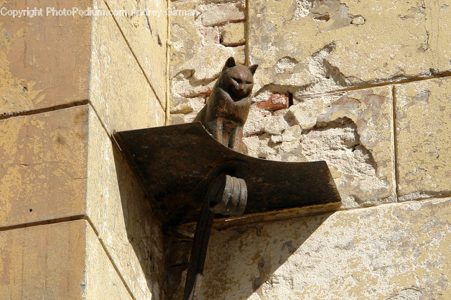 Tomb, Art, Sculpture, Statue, Gargoyle, Ground, Soil