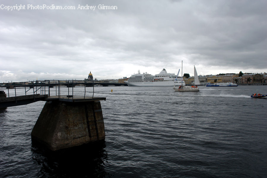 Dock, Pier, Cruise Ship, Ferry, Freighter, Ship, Tanker