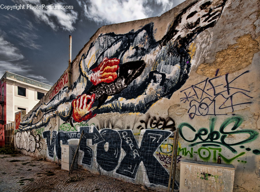 Art, Graffiti, Mural, Wall