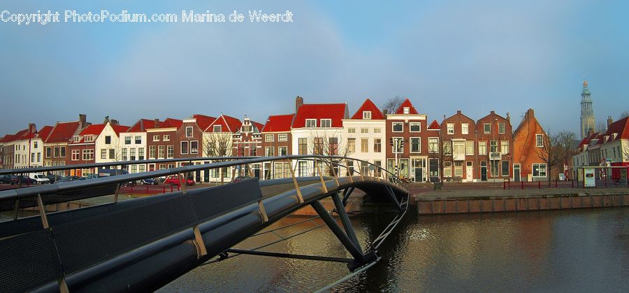 Canal, Outdoors, River, Water, Boardwalk, Deck, Path