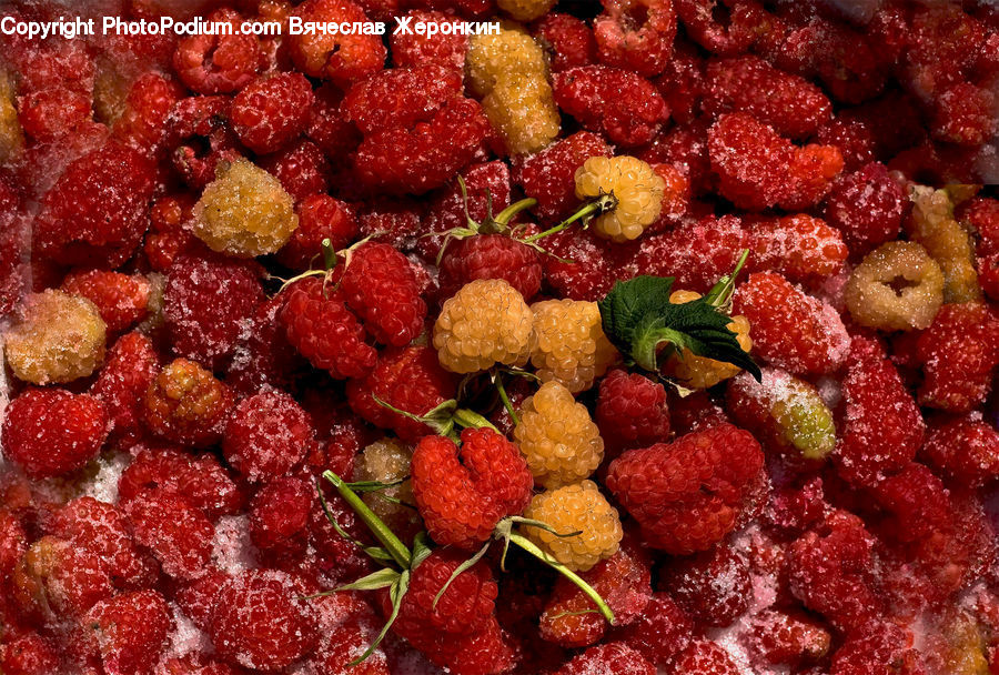 Fruit, Raspberry, Strawberry, Food, Dessert, Bowl, Meal