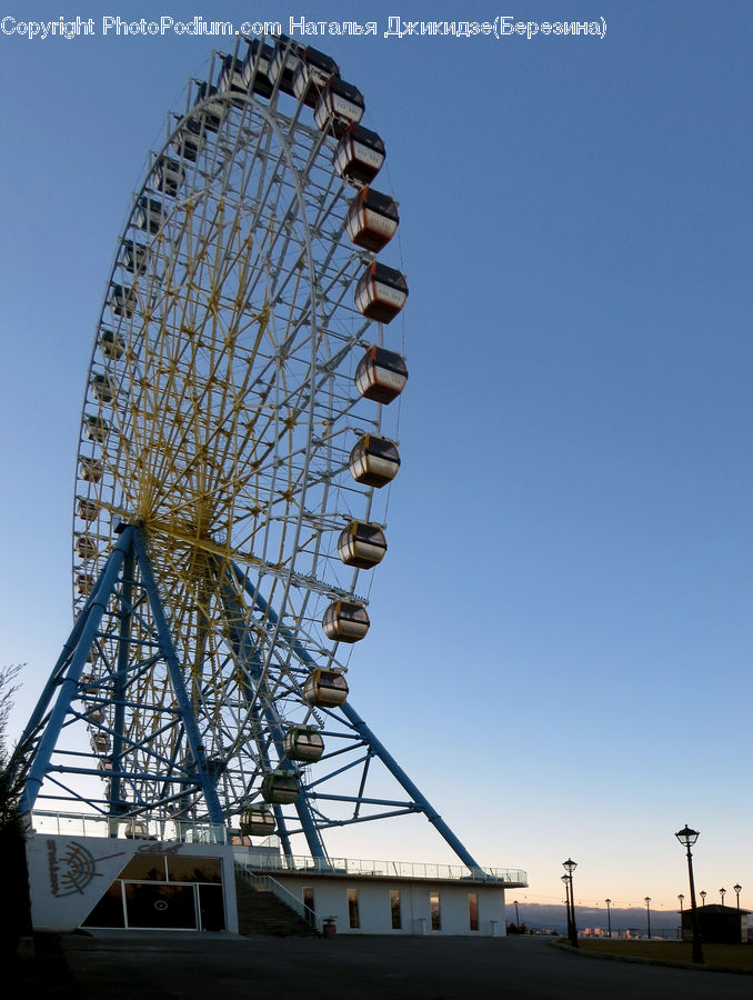 Ferris Wheel, Electric Transmission Tower