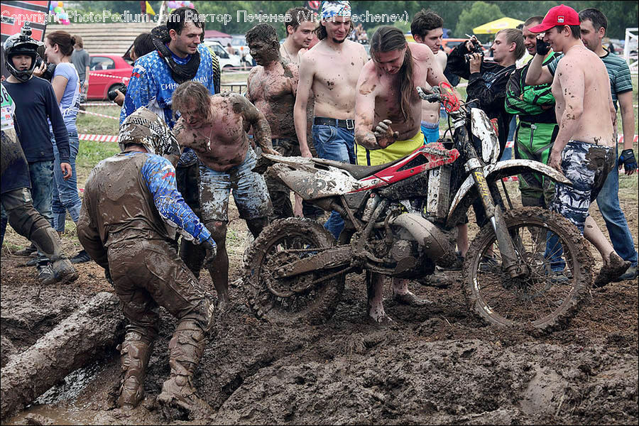 Human, People, Person, Mud, Soil, Motocross, Motorcycle