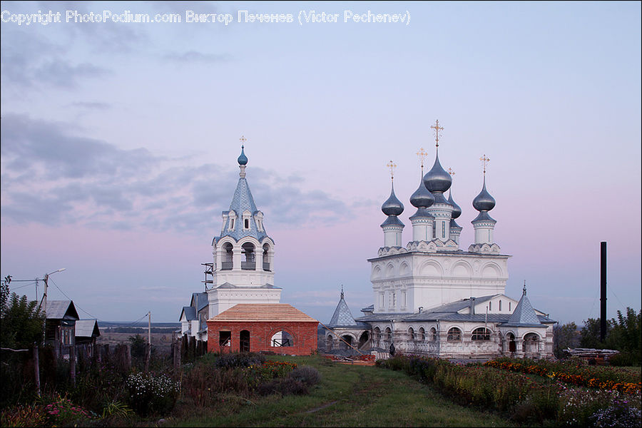 Architecture, Bell Tower, Clock Tower, Tower, Housing, Monastery, Dome