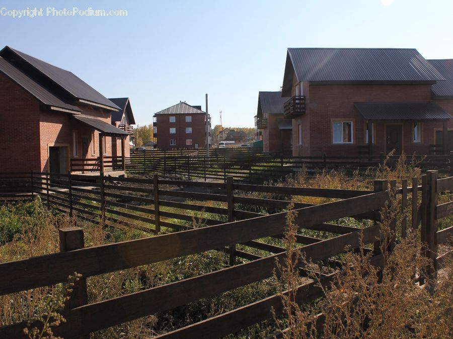 Building, Cottage, Housing, Office Building, Villa, Downtown, Neighborhood