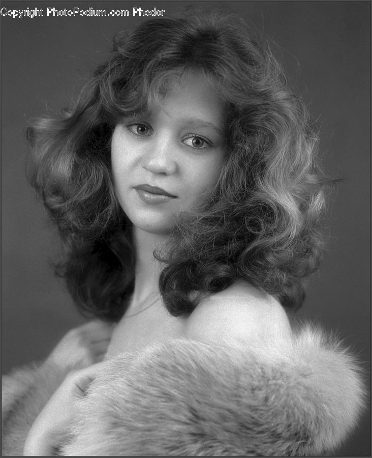 People, Person, Human, Portrait, Female, Fur