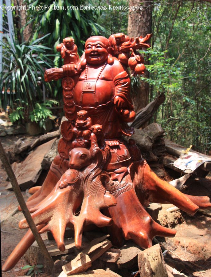 Buddha, Person, Shrine, Temple, Tribe, Pot, Pottery