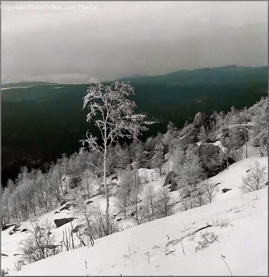 Ice, Outdoors, Snow, Alps, Crest, Mountain, Peak