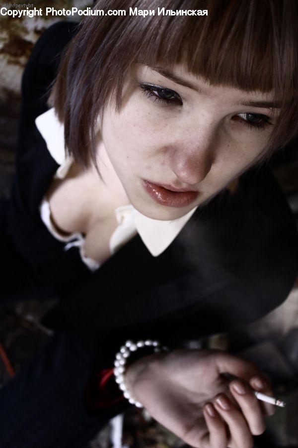Human, People, Person, Finger, Hand, Smoke, Bling
