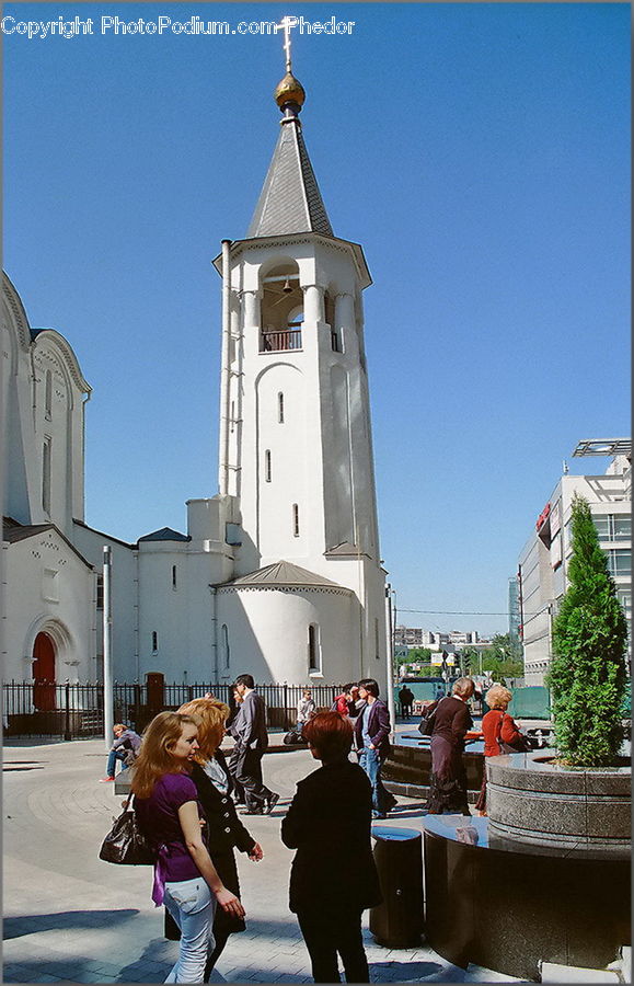 People, Person, Human, Architecture, Bell Tower, Clock Tower, Tower