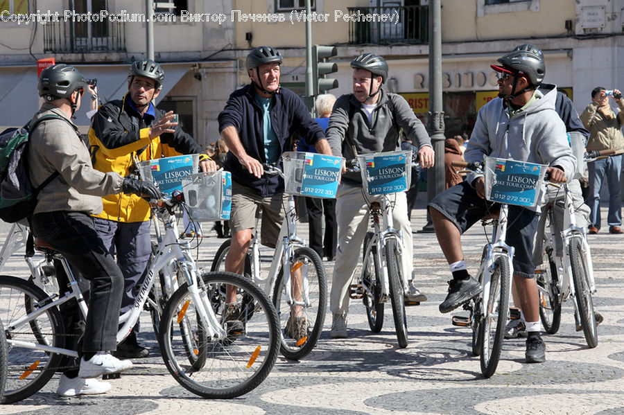 People, Person, Human, Bicycle, Bike, Vehicle, Cyclist