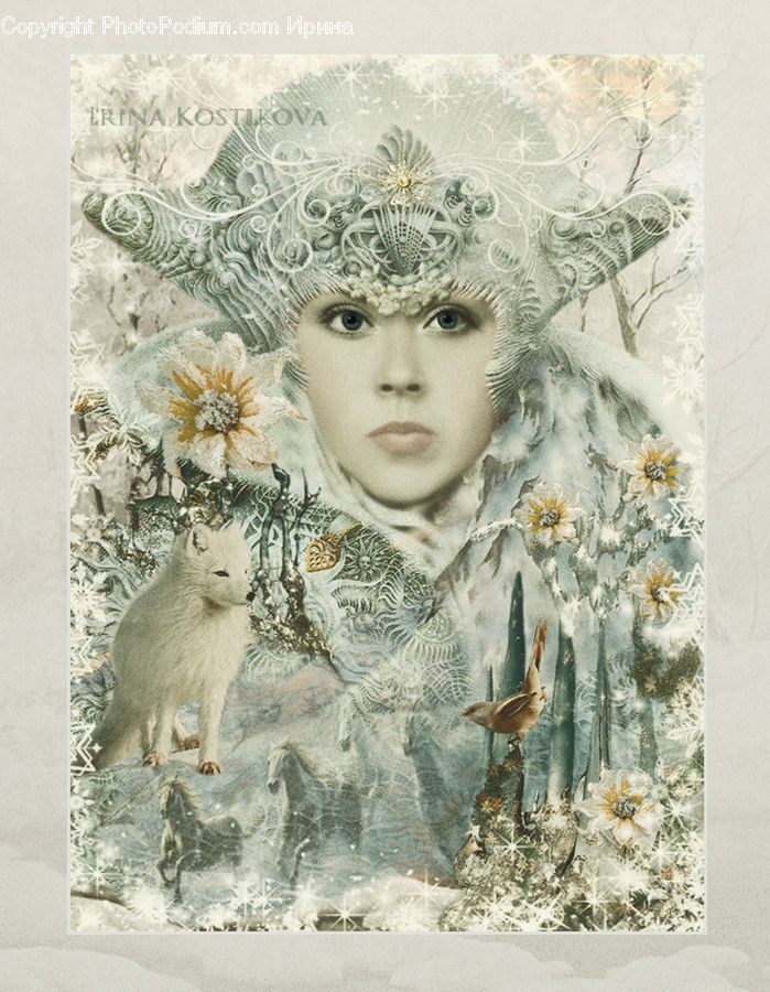 Collage, Poster, Animal, Mammal, Rodent, Art, Face