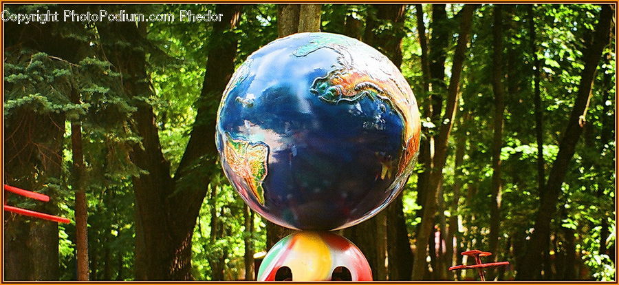 Globe, Planet, Sphere, Plant, Vine, Forest, Vegetation