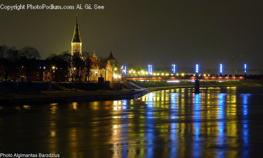 Parliament, Outdoors, Ripple, Water, Architecture, Bell Tower, Clock Tower