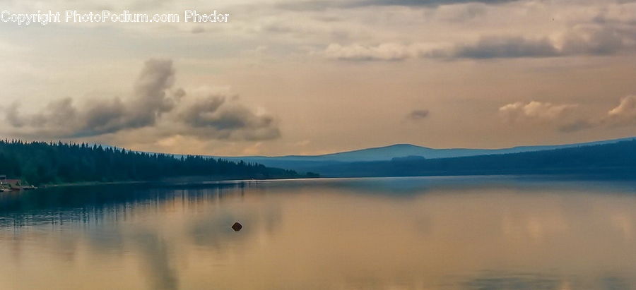 Lagoon, Lake, Outdoors, Water, Azure Sky, Cloud, Sky