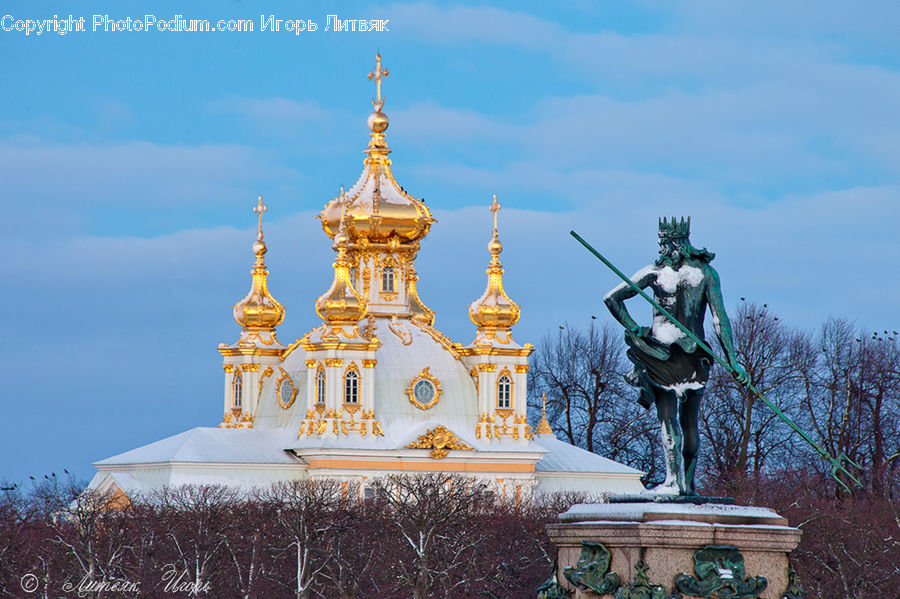 Art, Sculpture, Statue, Architecture, Housing, Monastery, Dome