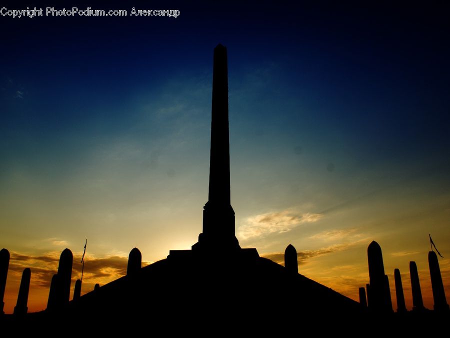 Silhouette, Architecture, Dome, Mosque, Worship, Spire, Steeple