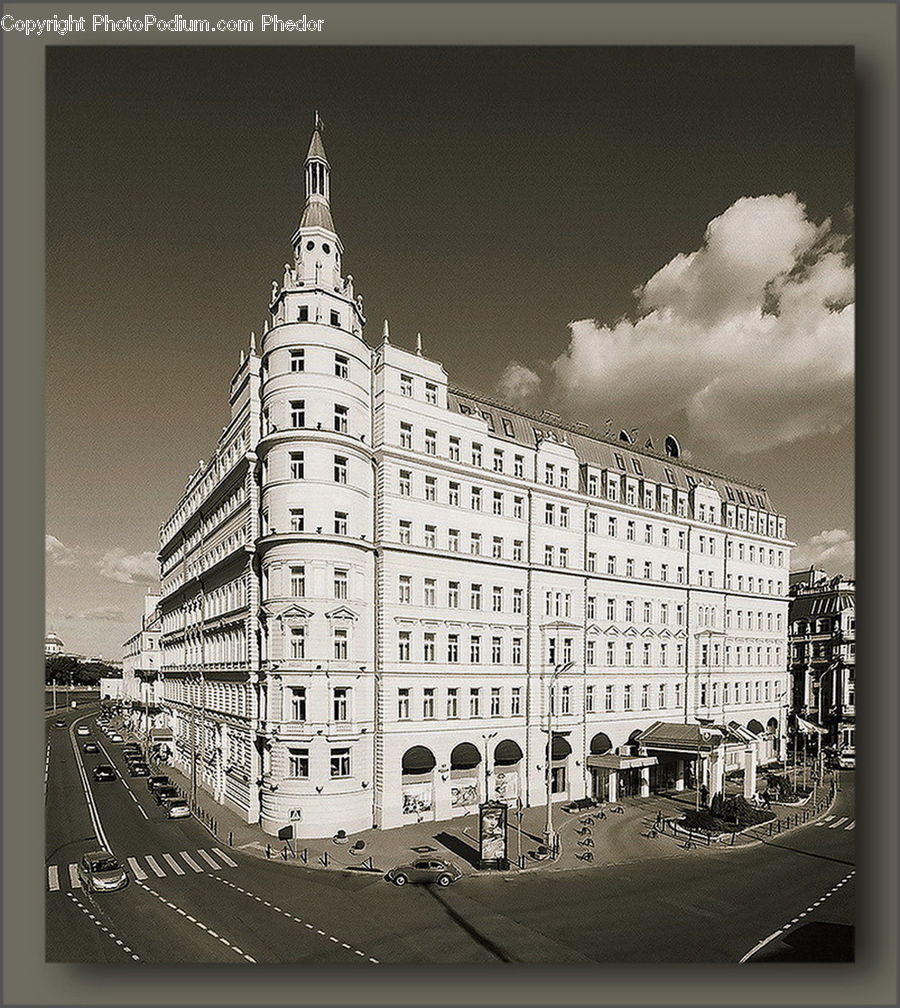 Cloud, Cumulus, Sky, Building, Housing, Office Building, City