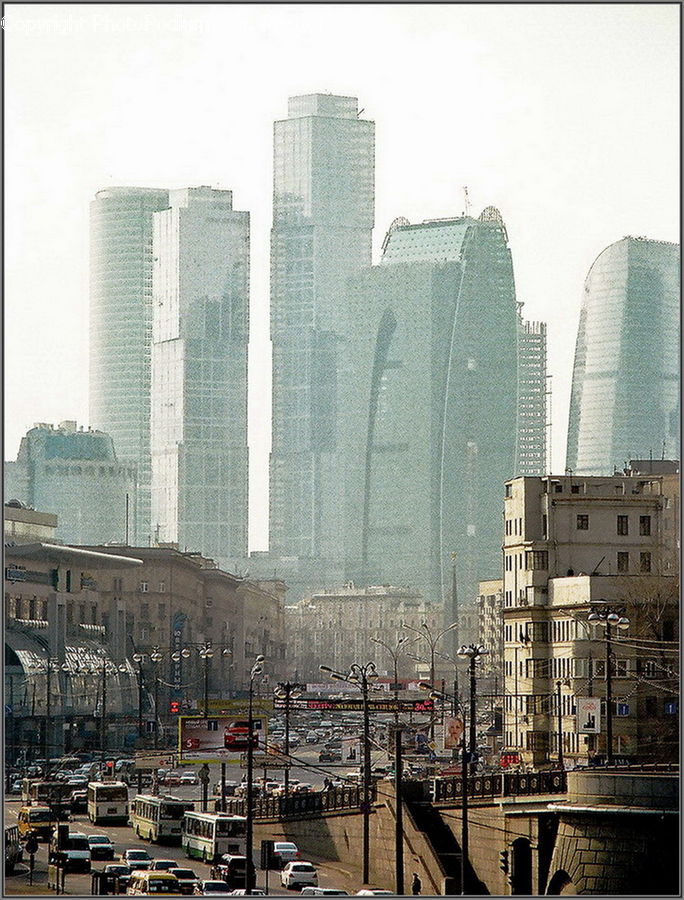 City, Downtown, Urban, Metropolis, Building, High Rise, Housing