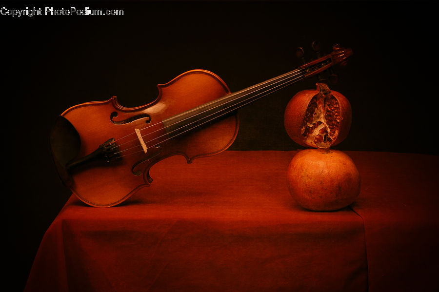 Pumpkin, Squash, Vegetable, Cello, Fiddle, Musical Instrument, Violin